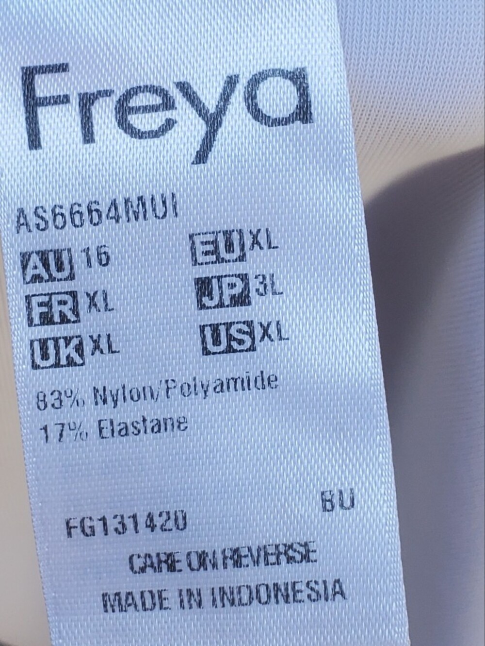 Freya Two Pieces Swimsuit Size XL - Picture 5 of 8